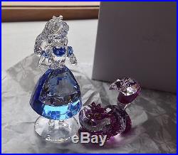 SWAROVSKI Crystal 2016 Disney's ALICE IN WONDERLAND & CHESHIRE CAT