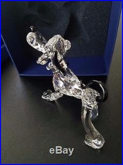 SWAROVSKI Crystal Austria WALT DISNEY PLUTO Figure Figurine Dog Puppy Pup 692344