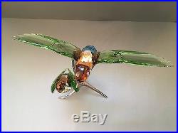SWAROVSKI Crystal BEE-EATERS PERIDOT 957128 MINT with Original Box & COA Birds
