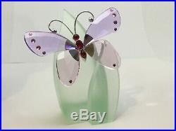 SWAROVSKI Crystal Butterfly Paradise Acara Violet Pink 719184 Stunning! BuP1