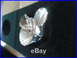 SWAROVSKI Crystal DISNEY Collection COMPLETE SET/ Display Case / Plaque
