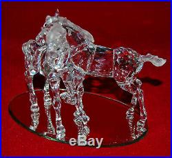 SWAROVSKI Crystal FOALS Signed by Martin Zendron