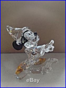 SWAROVSKI Crystal Figurine Brand New 2009 SORCERER MICKEY, (Large)