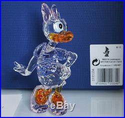 SWAROVSKI Crystal Figurine Disney Daisy Duck Colored 5115334 BRAND NEW MIB COA