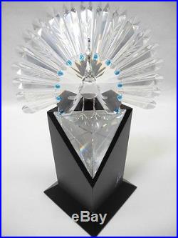 SWAROVSKI Crystal Figurine THE PEACOCK in Original Hard Case with Certificate