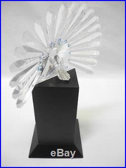 SWAROVSKI Crystal Figurine THE PEACOCK in Original Hard Case with Certificate
