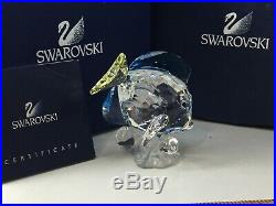 SWAROVSKI Crystal Fish Blue Tang Fish on Coral Exquisite! Great Gift! A4