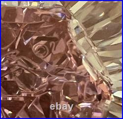 SWAROVSKI Crystal LOTUS Lily Flower Figurine Clear Pink Crystals SWAROVSKI Crystal LOTUS Lily Flower Figurine Clear Pink Crystals