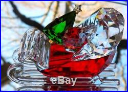 SWAROVSKI Crystal Santas Sleigh Figurine #5403203 New in Box