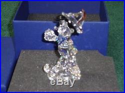 Swarovski Disney Pinocchio Figurine #1016766 Mint In Original Box Spectacular