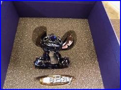 SWAROVSKI DISNEY figurine Stitch With Surfboard Limited Edition 1096800 RETIRED