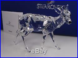 Swarovski Doe & Fawn, Clear Retired 2012 Mib #5001052
