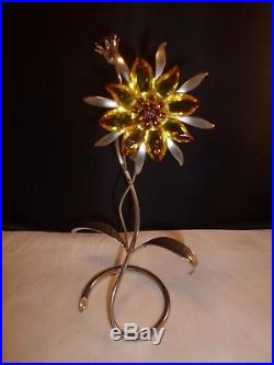 SWAROVSKI Darigold Light Topaz Marigold Flower Figurine Mint & signed