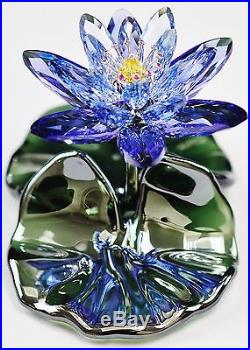 SWAROVSKI Genuine Waterlily Blue Violet 1141630 with Original Box #9569