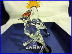 SWAROVSKI HOOPOES Birds Figurine, # 9100 000 102 / 925 080 ONLY 1 ON AUCTION