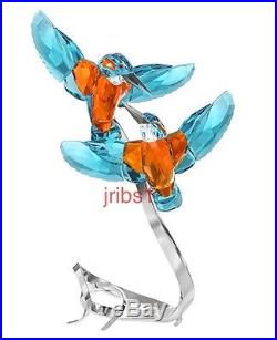 Swarovski Kingfisher Couple 2016 Brand New In Box Crystal Figurine 5136835