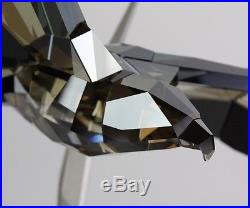 SWAROVSKI Large Soaring Eagle Colored Austrian Silver Crystal Figurine NR SWR