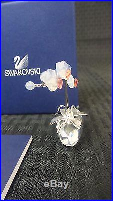 SWAROVSKI ORCHID ITEM 0869948 FLOWER DREAMS COLLECTION CRYSTAL FIGURINE
