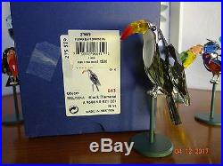SWAROVSKI Paradise Tropical Bird s COMPLETE SET OR BY PIECE YOUR CHOICE MIB