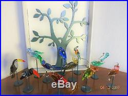 SWAROVSKI Paradise Tropical Birds Priced By Piece 4 Collection Buy All 11 Pieces