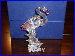 Swarovski Retired Flamingo Figurine 289733 Mint In Box! Look