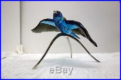 SWAROVSKI Roller Blue Turquoise Crystal Paradise Bird 957568 RETIRED withbox