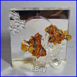 SWAROVSKI SCS 2005 ANNUAL COLORED HARMONY WONDERS OF THE SEA As Is, No box