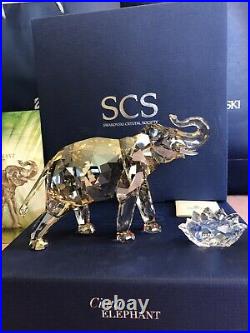 SWAROVSKI SCS Annual Edition 2013 Elephant Cinta crystal figurines