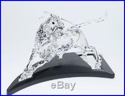 Swarovski Scs Crystal Bulll Numbered Limited Edition 2004 Mib #628483