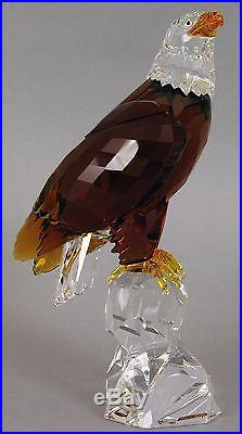 Swarovski Scs Limited Edition 2011 The Bald Eagle Crystal Figurine Patriotic USA