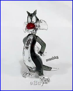 SYLVESTER, Looney Tunes Cat Clear/Black/Red Crystal Swarovski 5470345