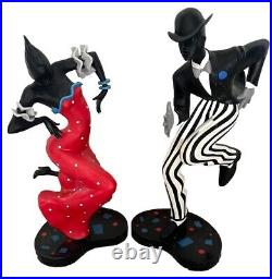 Samba Set Of 2 by Ty Wilson Dancing Romance Figures 12 Tall RHYTHM 2000 Collect