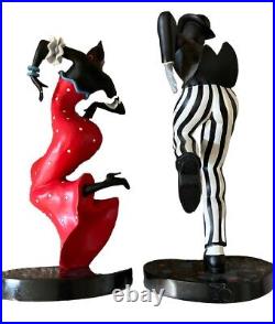 Samba Set Of 2 by Ty Wilson Dancing Romance Figures 12 Tall RHYTHM 2000 Collect