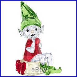 Santa's Elf 2018 Adorable Gift Holiday Christmas Swarovski Crystal 5402746