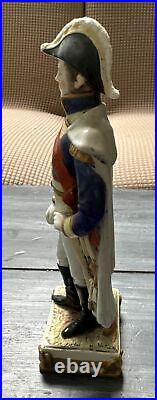 Scheibe Alsbach Porcelain Figurine Napoleon General LANNES Soldier Germany 9.6