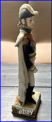 Scheibe Alsbach Porcelain Figurine Napoleon General LANNES Soldier Germany 9.6