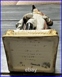 Scheibe Alsbach Porcelain Figurine Napoleon General LANNES Soldier Germany 9.6