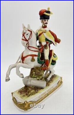 Scheibe alsbach marked German porcelain Napoleon LE PRINCE EUGENE 6x5