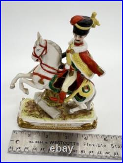 Scheibe alsbach marked German porcelain Napoleon LE PRINCE EUGENE 6x5