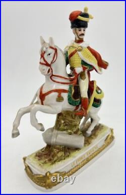 Scheibe alsbach marked German porcelain Napoleon LE PRINCE EUGENE 6x5