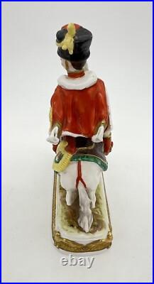 Scheibe alsbach marked German porcelain Napoleon LE PRINCE EUGENE 6x5