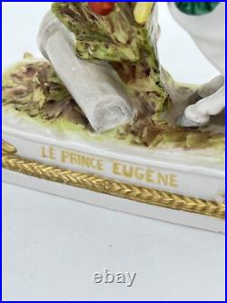 Scheibe alsbach marked German porcelain Napoleon LE PRINCE EUGENE 6x5