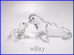 Sea Lions Mother With Baby Clear Sea Lion 2017 Swarovski Crystal 5275796