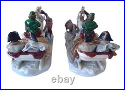 Set 2 Scheibe Alsbach Porcelain Troika Napoleon Fleeing Retreat from Moscow 15 Set 2 Scheibe Alsbach Porcelain Troika Napoleon Fleeing Retreat from Moscow 15