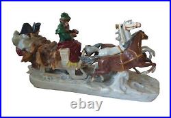 Set 2 Scheibe Alsbach Porcelain Troika Napoleon Fleeing Retreat from Moscow 15 Set 2 Scheibe Alsbach Porcelain Troika Napoleon Fleeing Retreat from Moscow 15