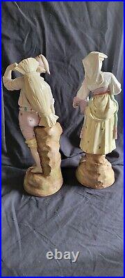 Set Of Antique Porcelain Figurines 13each