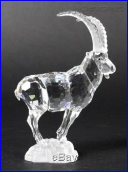 Signed Swarovski Austria IBEX 275439 Endangered Species Crystal Figurine NR TTO