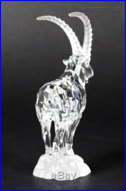 Signed Swarovski Austria IBEX 275439 Endangered Species Crystal Figurine NR TTO