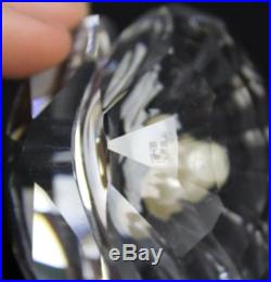 Signed Swarovski Austria LARGE Clam Shell with Pearl 7624 Crystal Figurine NR LGP