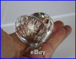 Signed Swarovski Austria LARGE Clam Shell with Pearl 7624 Crystal Figurine NR MGT
